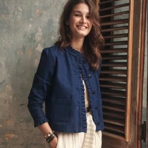 Sezane Denim Hugo Jacket size 38